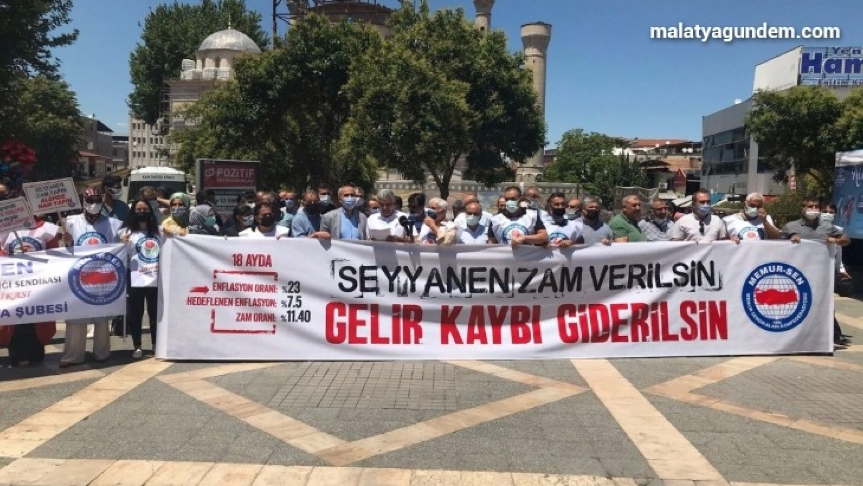 Malatya'da Memur-Sen'den maaş zammı açıklaması