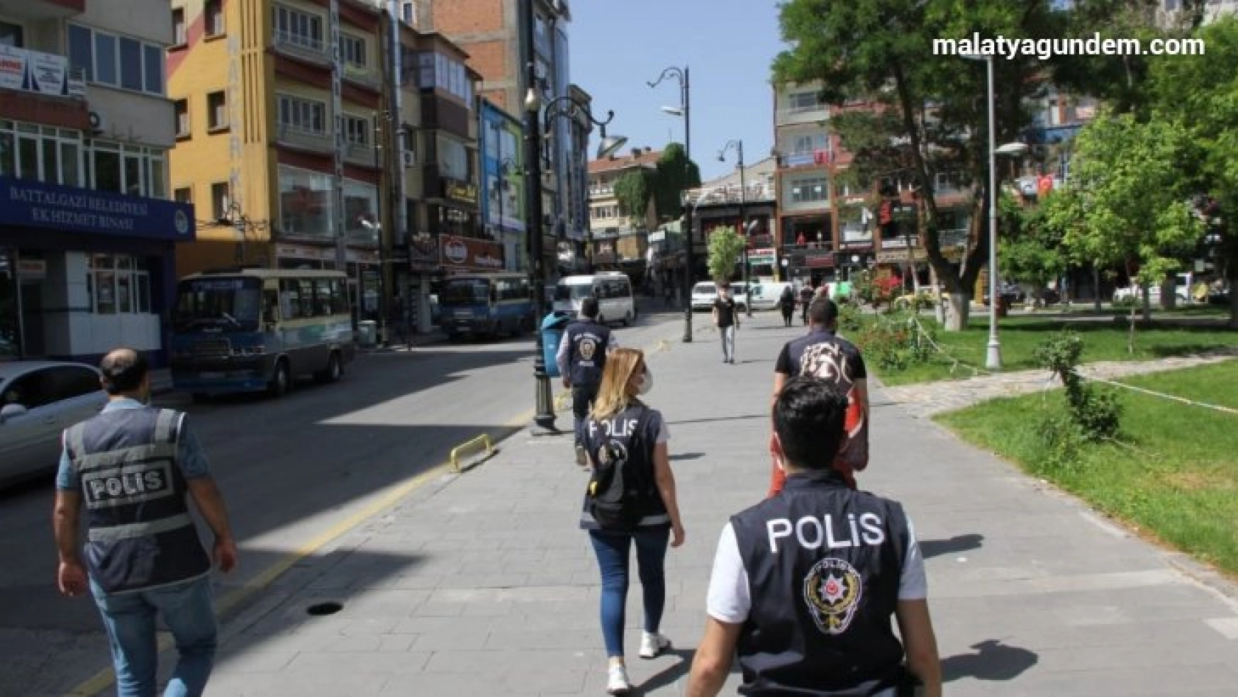 Malatya'da polisten güven huzur uygulaması
