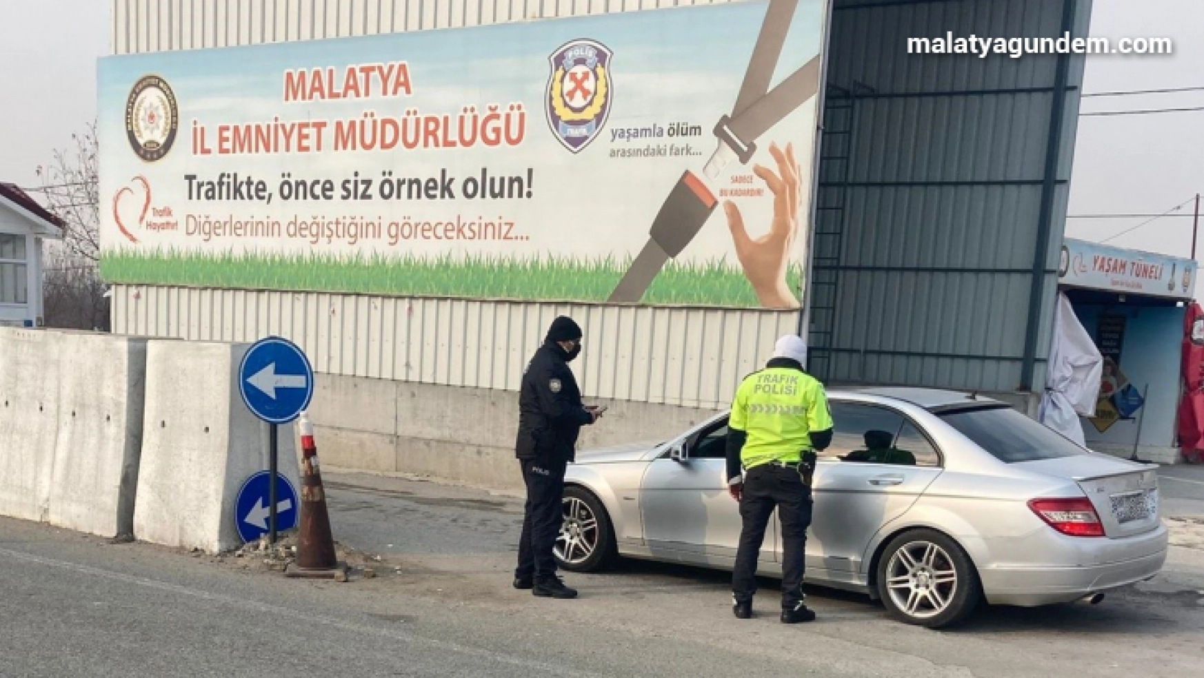 Malatya'da polisten yılbaşı alarmı