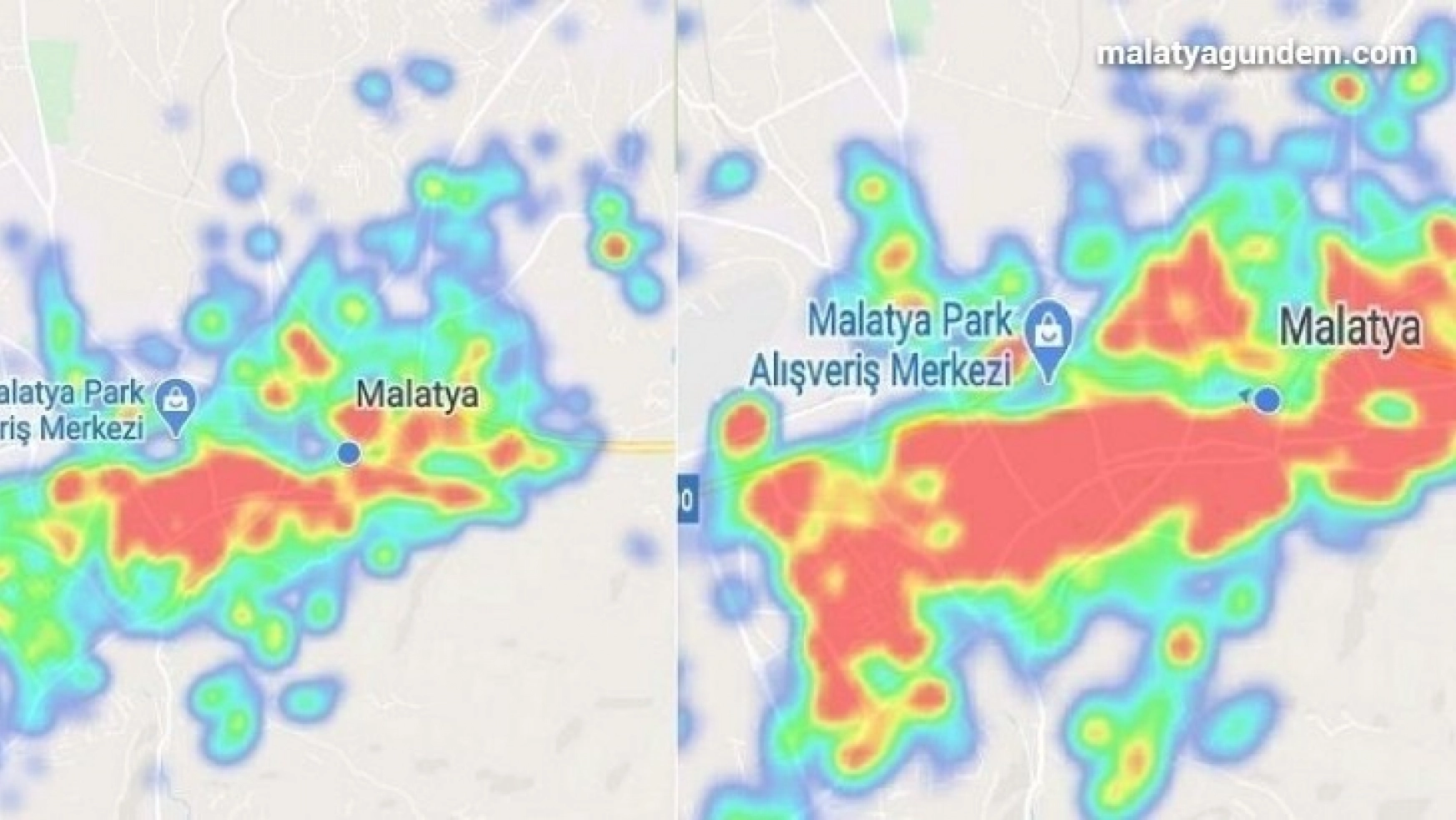 Malatya'da vatandaş kurala uymuyor, kırmızı bölge yaygınlaşıyor