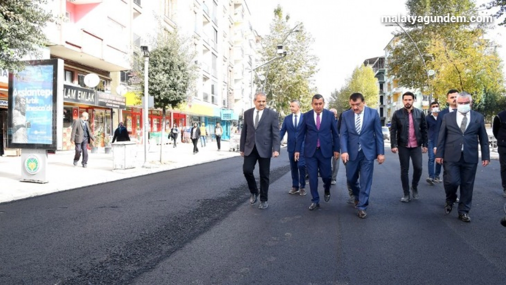 Malatya'daki Sivas Caddesi yenileniyor