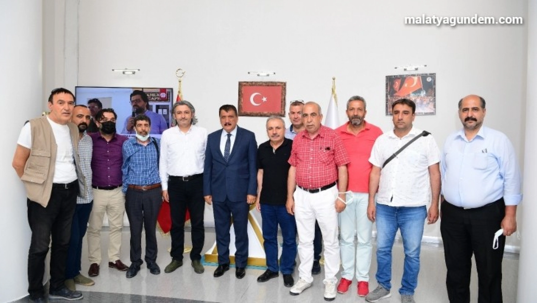 Gazeteciler Cemiyeti'nden Başkan Gürkan'a ziyaret