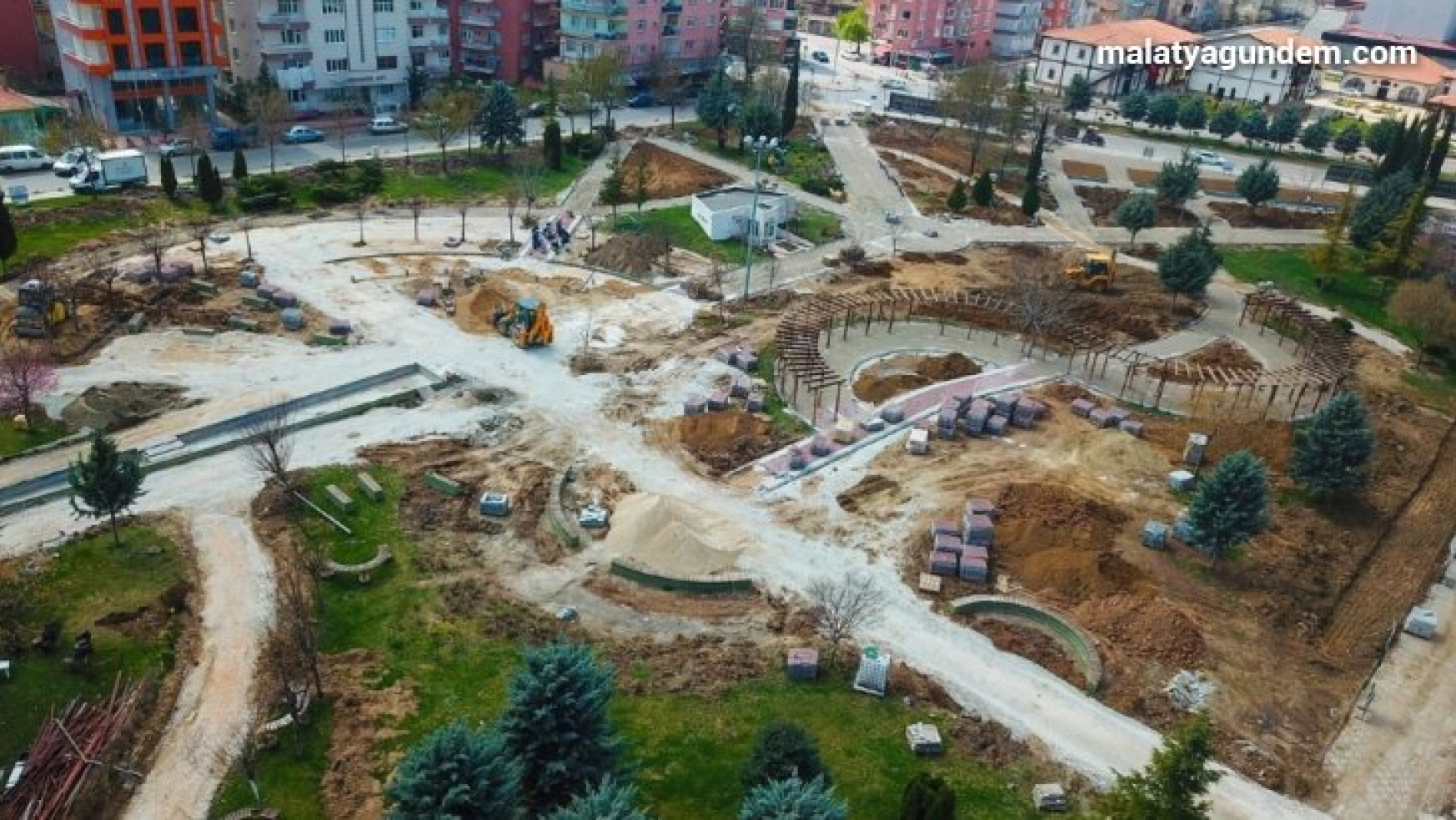 Malatya sümer park yenileniyor