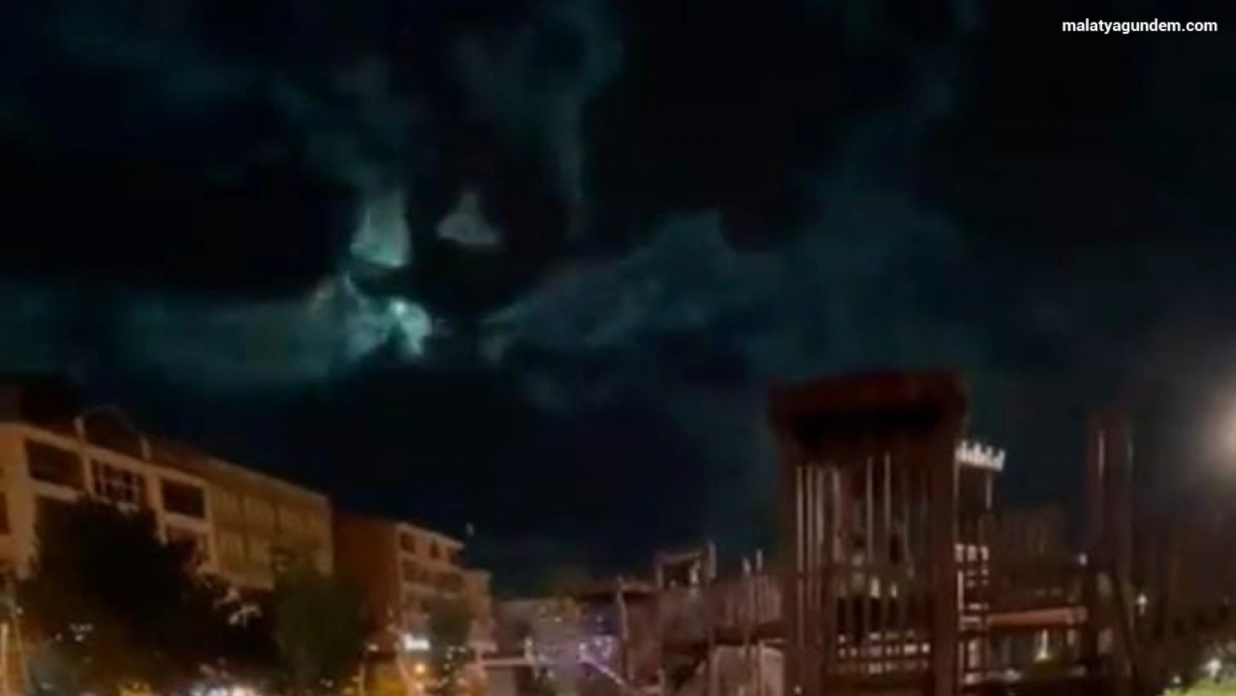 Malatya'ya meteor düştü iddiası