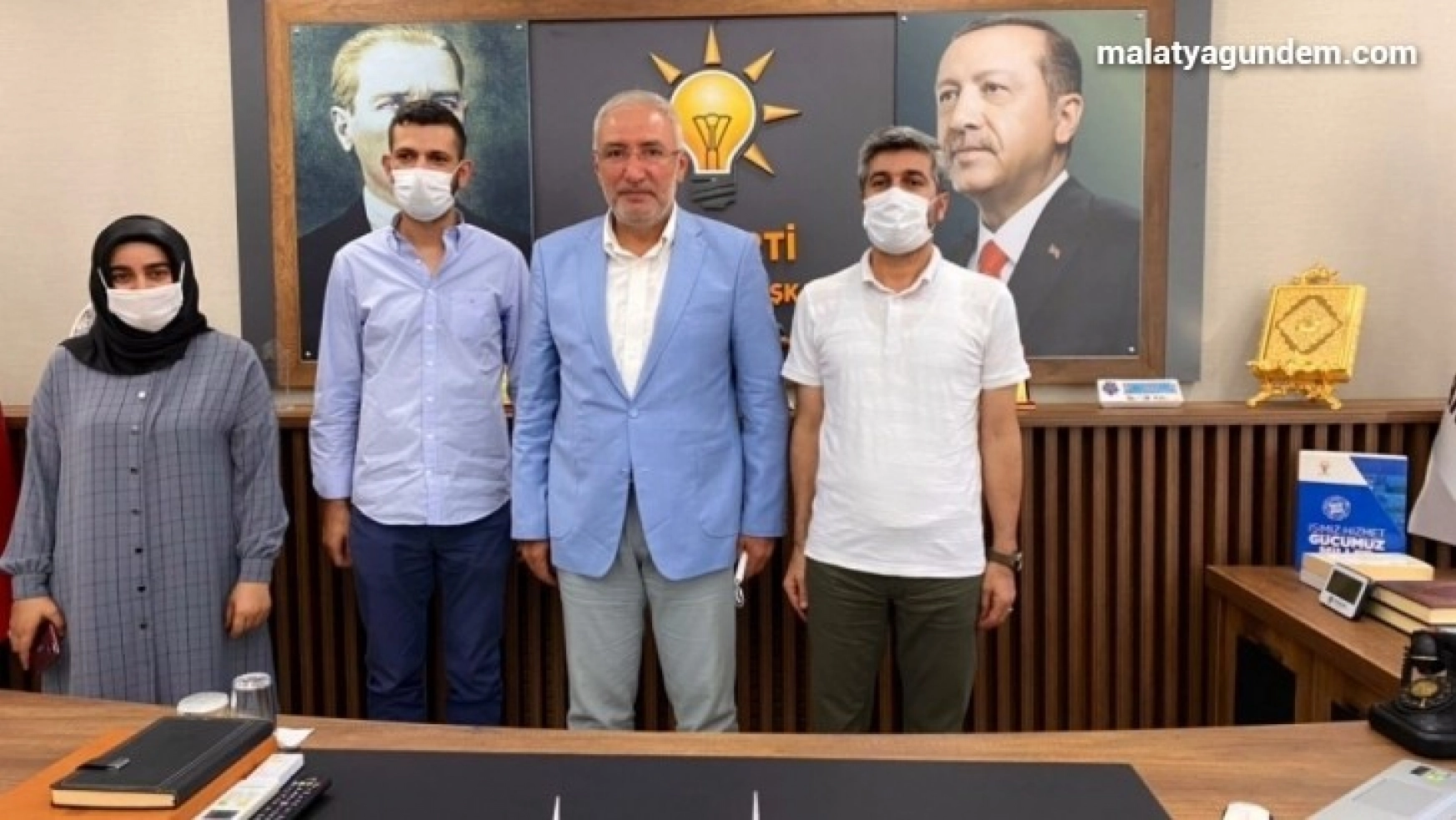 Milletvekili Kahtalı'dan AK Parti Yeşilyurt İlçe Teşkilatına ziyaret