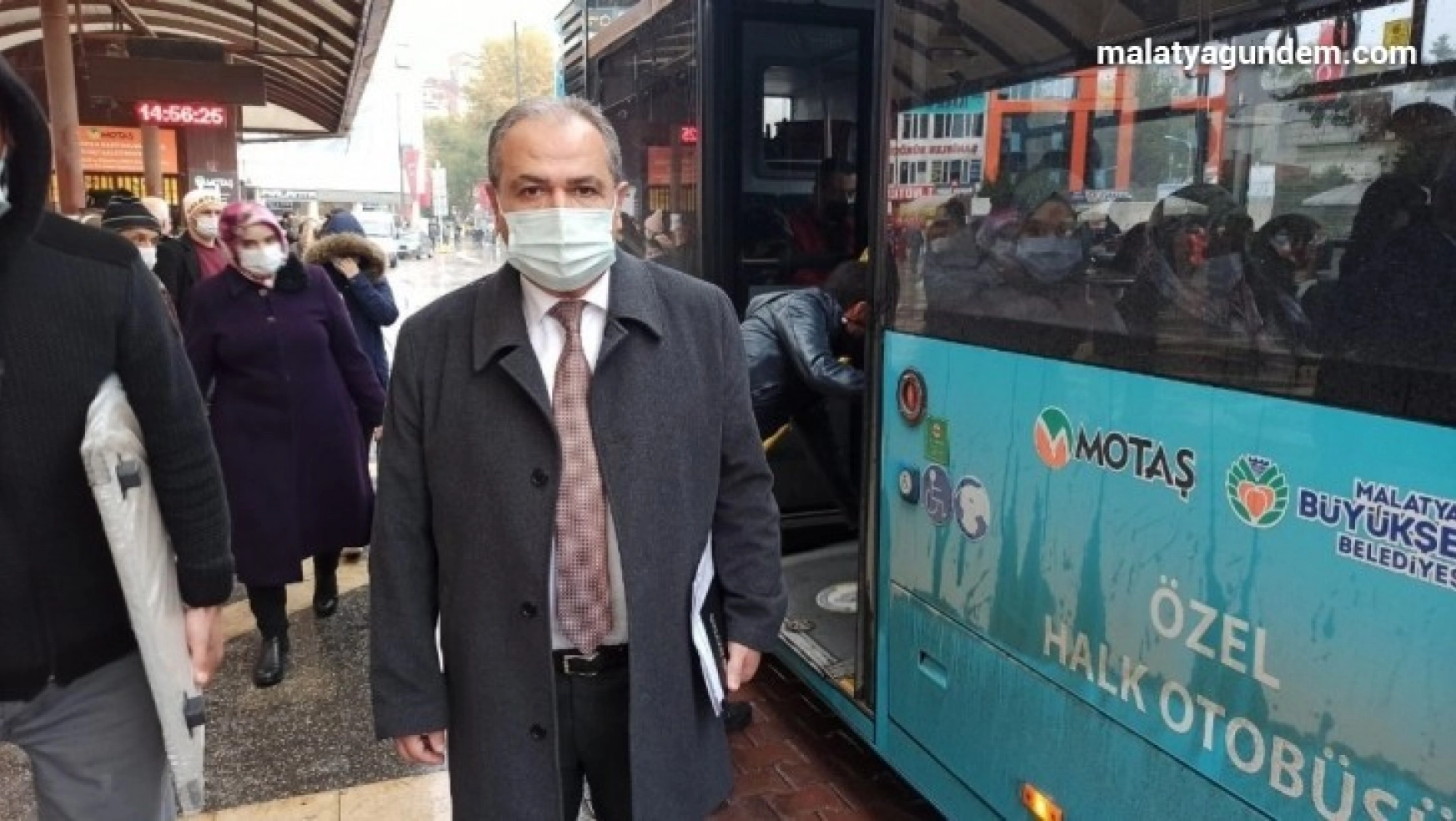 MOTAŞ'ta pandemiye göre otobüs düzenlemesi