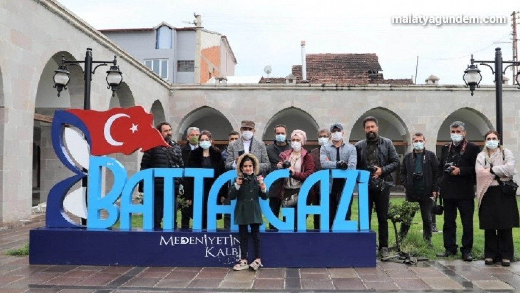 Öğretmenler medeniyetin kalbi Battalgazi'yi fotoğrafladı