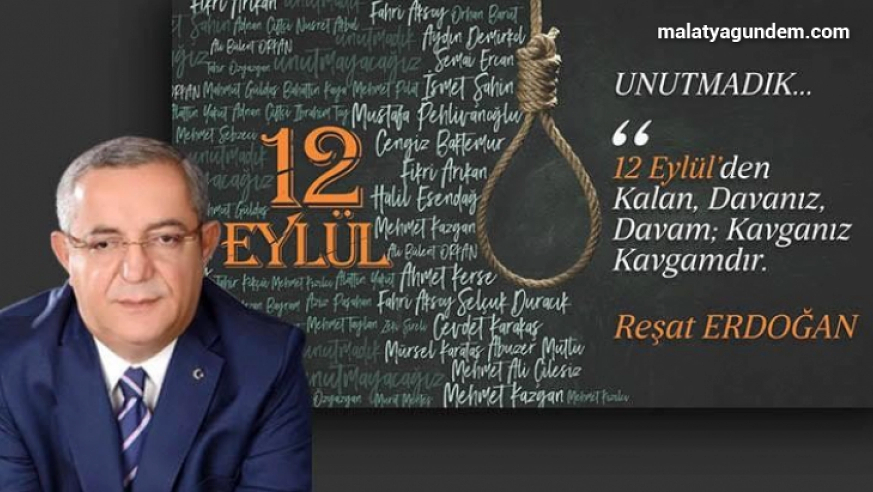 Reşat Erdoğan'dan 12 Eylül tepkisi