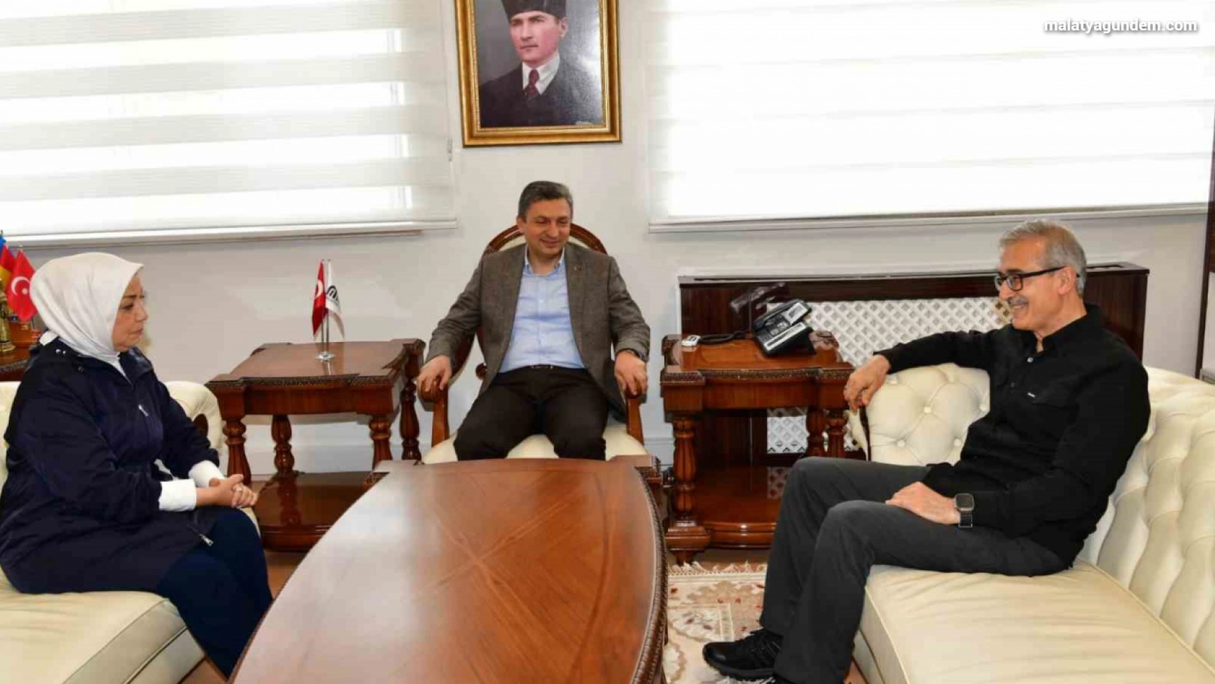 Savunma Sanayii Başkanı Demir, Malatya'da temaslarda bulundu