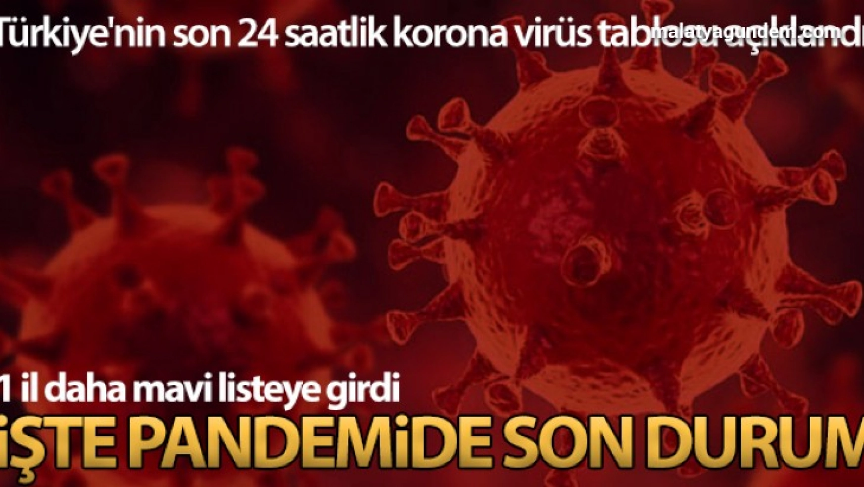 Son 24 saatte korona virüsten 35 kişi hayatını kaybetti