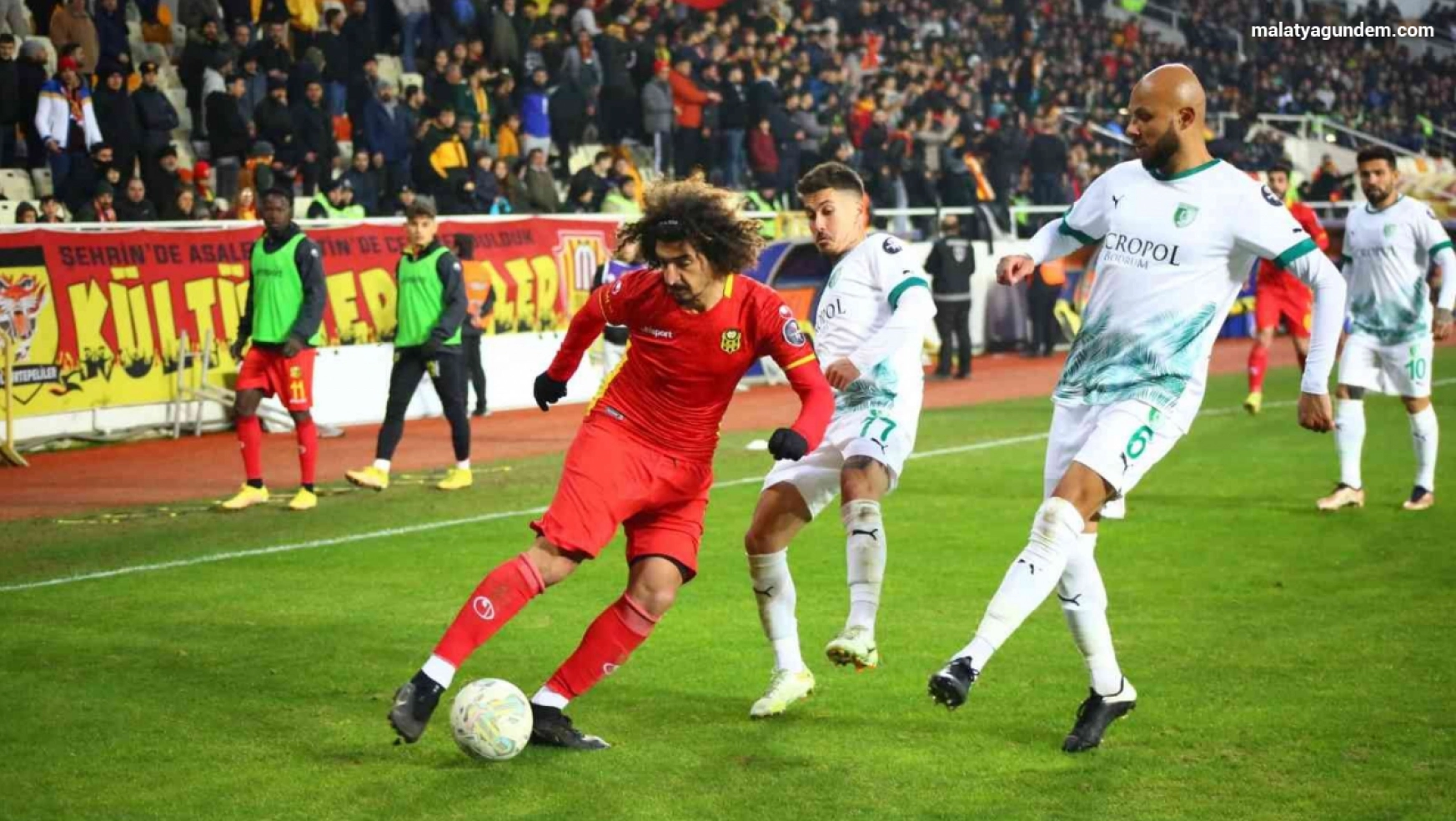 Spor Toto 1. Lig: Yeni Malatyaspor: 1 - Bodrumspor: 3