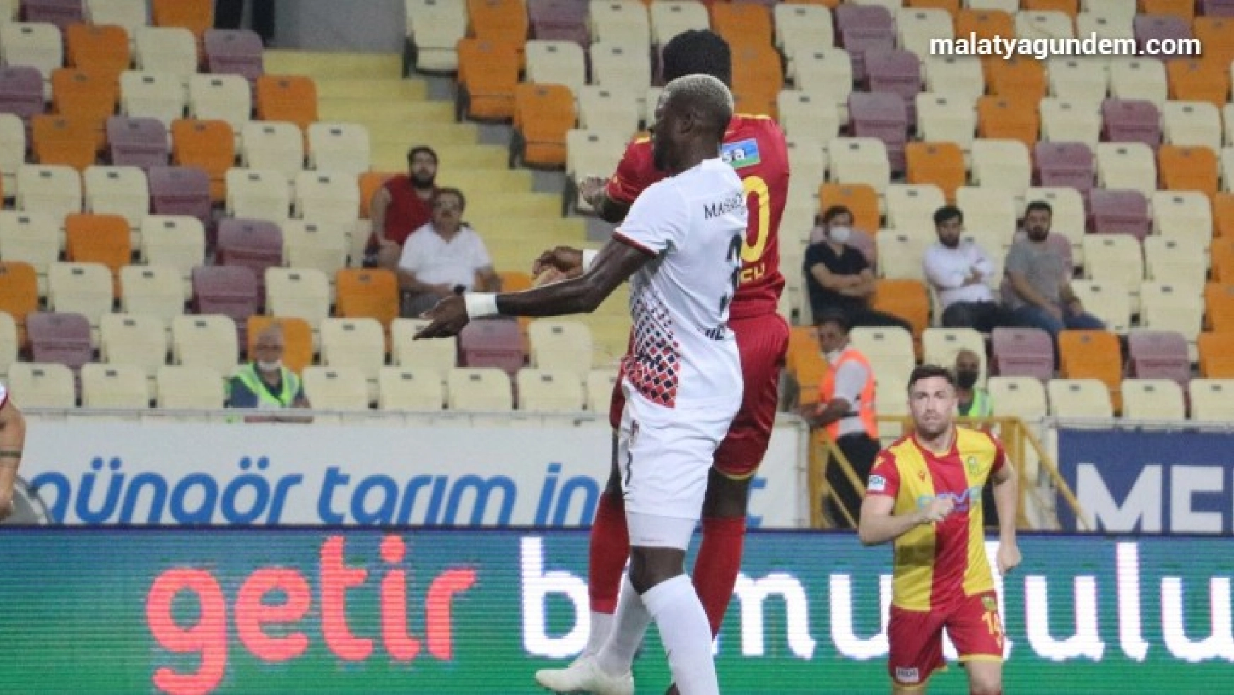 Süper Lig: Yeni Malatya: 1- Gaziantep FK: 0 (İlk yarı)