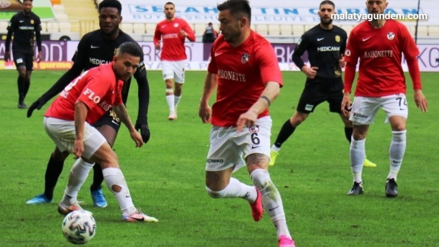 Süper Lig: Yeni Malatyaspor: 2 - Gaziantep FK: 2 (Maç sonucu)
