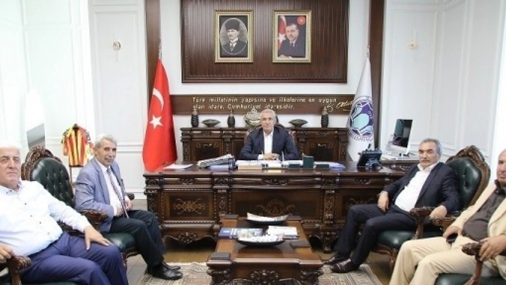 Türk Ocaklarından Başkan Güder'e Ziyaret