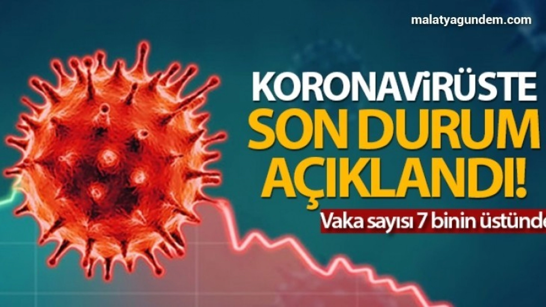 Türkiye'de son 24 saatte 7.419 koronavirüs vakası tespit edildi
