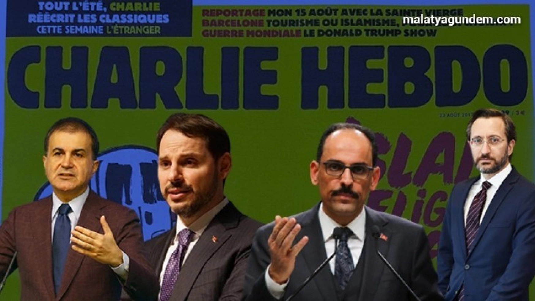 Türkiye'den Charlie Hebdo'nun karikatürüne sert tepki