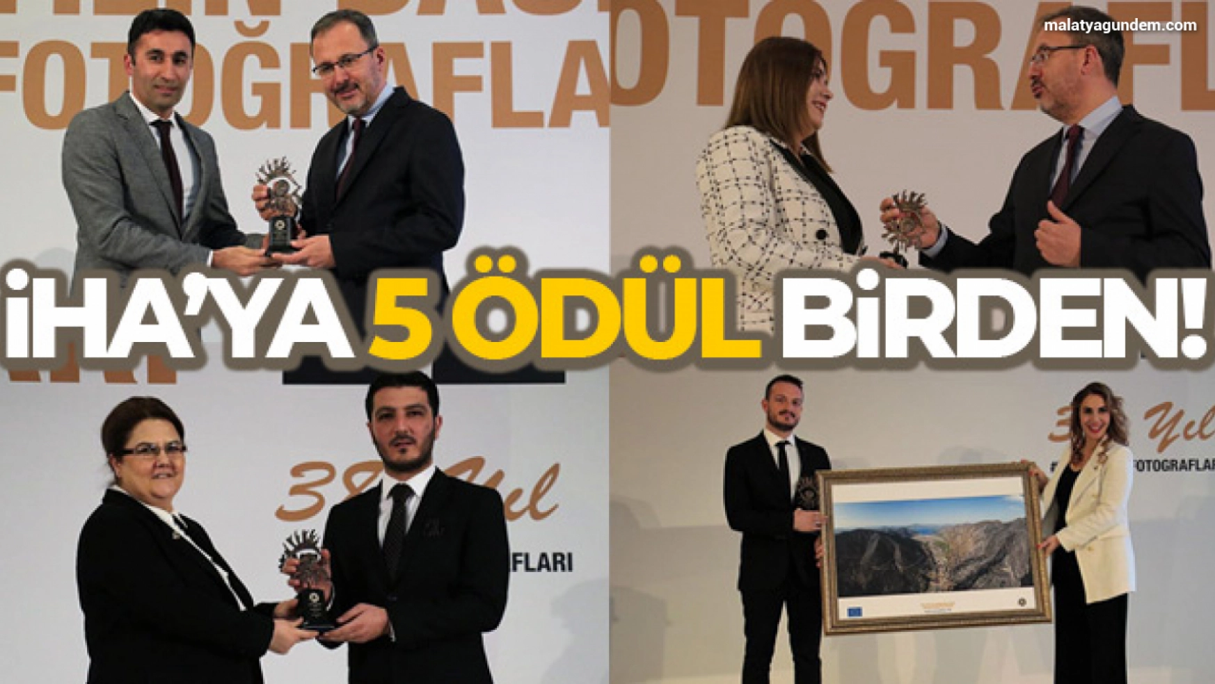Türkiye Foto Muhabirleri Derneğinden İHA'ya 5 ödül