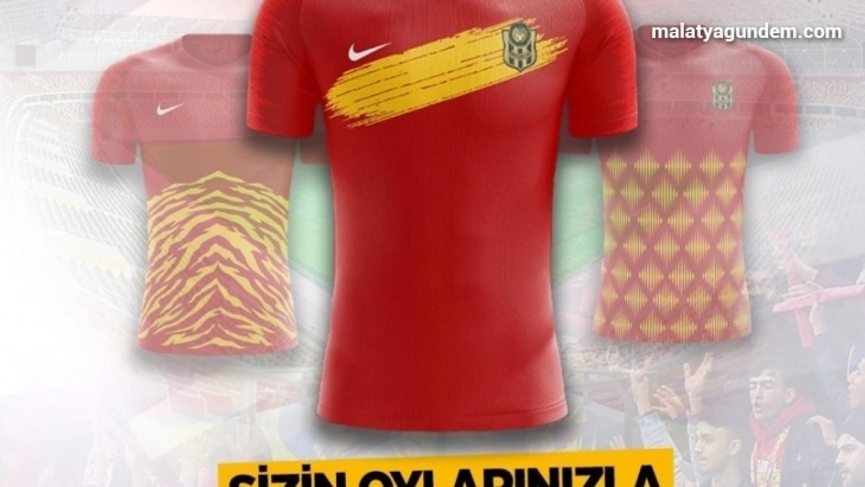 Yeni Malatyaspor, taraftarın seçtiği formayı giyecek