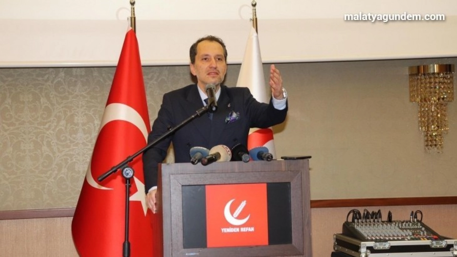Yeniden Refah Partisi İl Başkanları toplantısı Malatya'da yapıldı