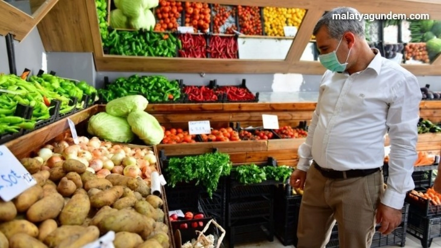 Yeşilyurt'ta yeşil gıda marketleri yaygınlaştırıyor
