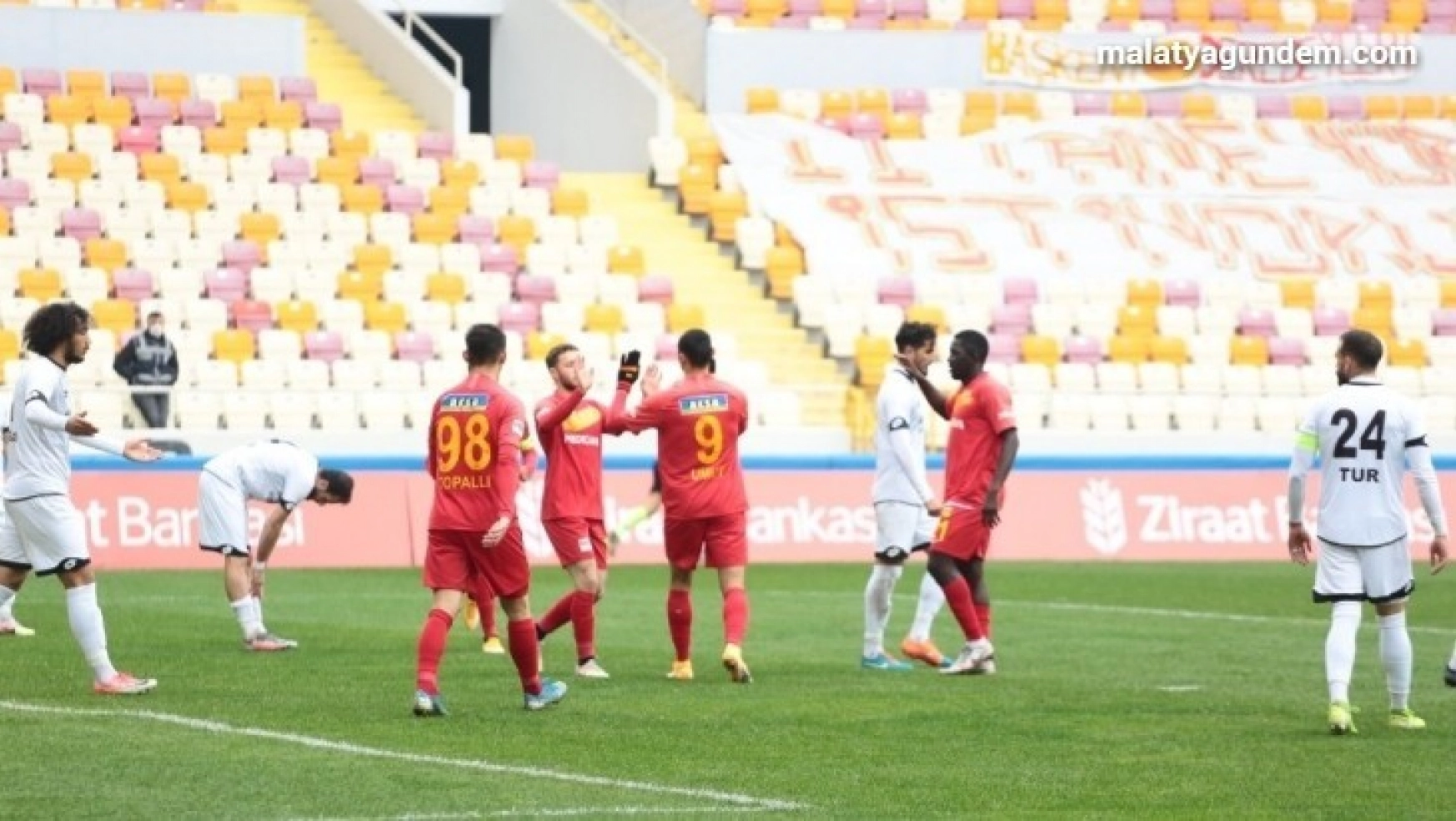 Ziraat Türkiye Kupası: Yeni Malatyaspor: 2 - Etimesgut Bld: 0