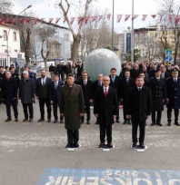 Atatürk'ün Malatya'ya gelişinin 95. yıl dönümü kutlandı