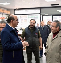 Başkan Geçit, ÖZSAN Sanayi Sitesi esnafının taleplerini dinledi