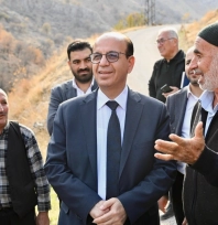 Başkan Geçit, Porga bölgesinde kırsal yatırımları yerinde inceledi