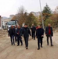 Başkan Ulutaş rezerv alanlarındaki çalışmaları inceledi