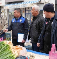 Battalgazi'de semt pazarlarında ölçü ve tartı denetimi