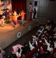 Battalgazili çocuklar Rafadan Tayfa ekibiyle unutulmaz anlar yaşadı