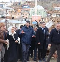 Deprem bölgesi Malatya'da Bakan Kurum memnuniyeti