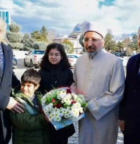 Diyanet İşleri Başkanından Başkan Er'e cami teşekkürü