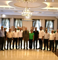 Doğanşehir Muhtarları MAGİNDER Başkanı Karademir'le bir araya geldi