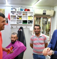 MAGİNDER Başkanı Karademir Kanalboyu esnafı ile bir araya geldi