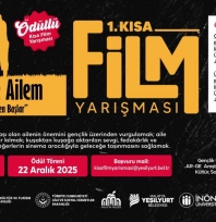 1. Kısa Film Festivali'nde son başvuru 15 Aralık
