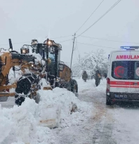Malatya'da 136 kırsal mahalle yolu kapalı