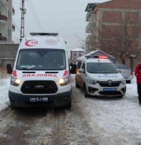 Doğalgazdan etkilnen aile hastaneye kaldırıldı