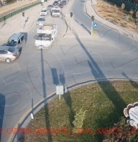 Malatya'da kazalar KGYS kameralarına yansıdı