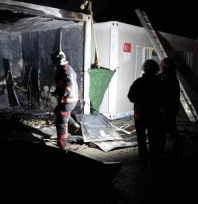 Konteyner kentte korkutan yangın