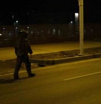 Malatya'da şüpheli çanta fünye ile patlatıldı