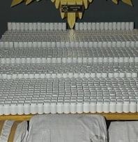 Uyuşturucu operasyonunda 75 bin 376 adet sentetik ecza ele geçirildi