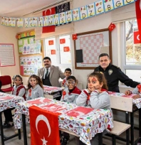 Malatya Emniyeti minik kalplere dokundu