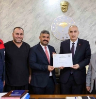 Malatya'ya 4.5 milyon lira ek destek getiren başarı belgesi