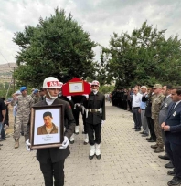 Şehit Kemal Demirbaş'ın naaşı 26 yıl sonra aile mezarlığına nakledildi