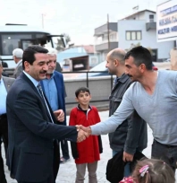 Taşkın, meclis üyeleriyle yatırımları inceledi