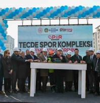 Tecde Spor Kompleksi'nin temeli atıldı