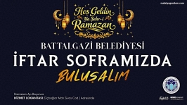 Battalgazi Belediyesi'nden Ramazan'da iftar hizmeti