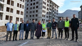 Milletvekili Ölmeztoprak, TOKİ konutlarını inceledi