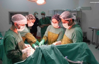 2 kilogramı aşan dev tümör başarıyla çıkarıldı